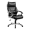 PU Leather Executive Office Chair – Ergonomic Swivel Computer Desk Chair in Black