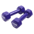 2kg Dumbbells Pair, PVC Rubber Coated, Hexagonal Design, Cast Iron Build