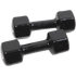 5kg Dumbbells Pair PVC Hand Weights Rubber Coated