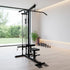 Lat Pulldown Low Row Fitness Machine – Home Gym Strength Trainer