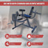 Leg Extension Curl Machine – Adjustable Home Gym Quad & Hamstring Workout Bench
