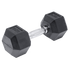 10KG Commercial Rubber Hex Dumbbell Gym Weight