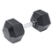 20KG Commercial Rubber Hex Dumbbell Gym Weight