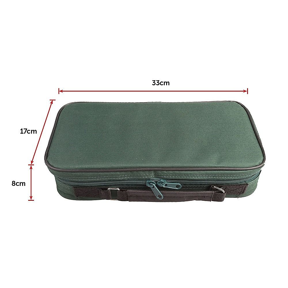 Deluxe Boules Bocce Ball Set 8 Alloy Balls with Carry Bag & Jack