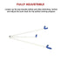 3 Bar Metal Leg Stretcher Martial Arts