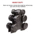 12kg Dumbbell Weights Set with Rack for Home Gym Training