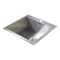 530x505mm Handmade Stainless Steel Topmount Kitchen Laundry Sink with Waste