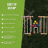 6 Player Croquet Set Outdoor Lawn Game Complete Family Garden Sports Kit