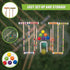 6 Player Croquet Set Outdoor Lawn Game Complete Family Garden Sports Kit