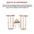 6 Player Croquet Set Outdoor Lawn Game Complete Family Garden Sports Kit