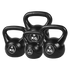 4pcs Exercise Kettle Bell Weight Set 20KG