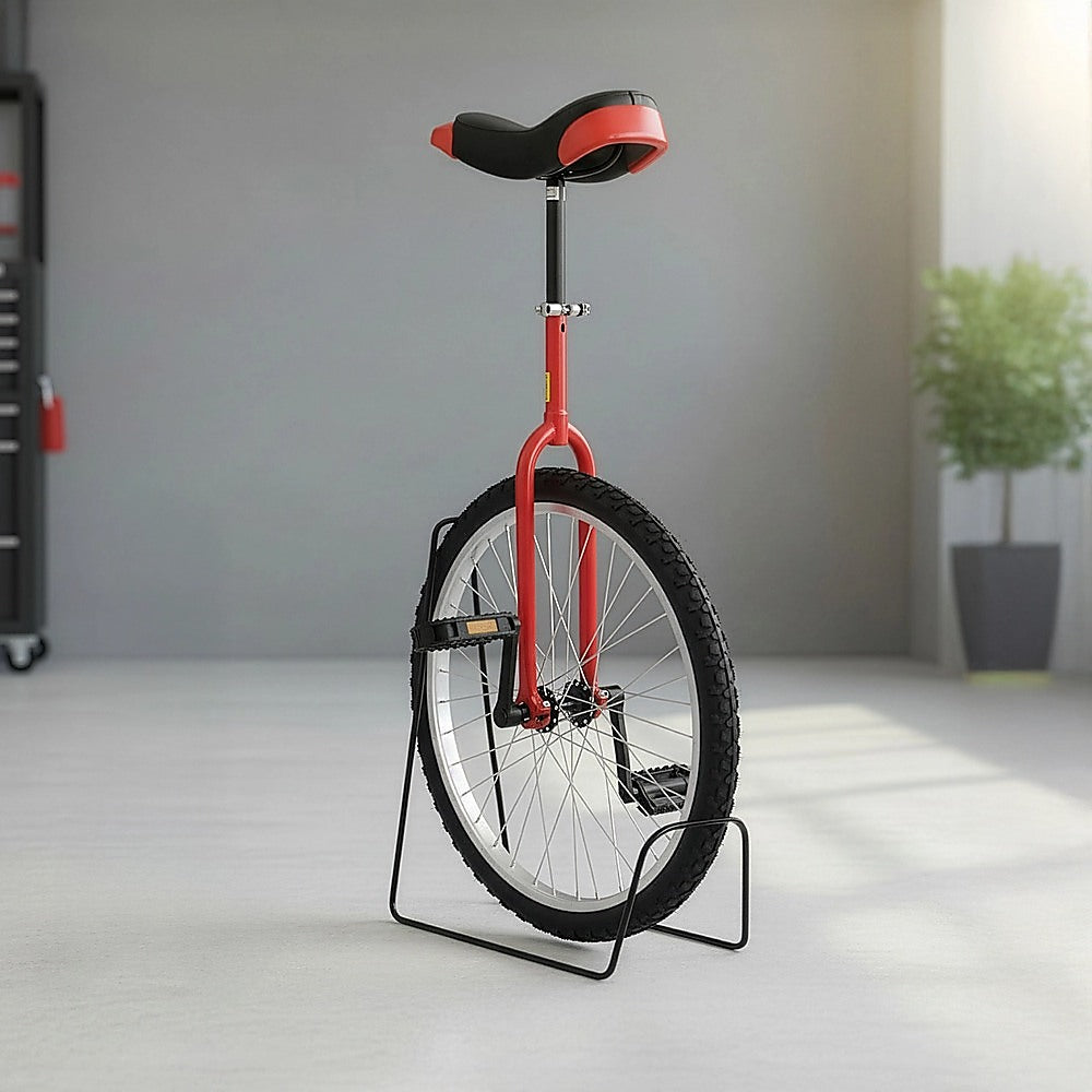24 Inch Pro Circus Unicycle for Performance Training Indoor Show Use