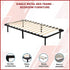 Single Metal Bed Frame - Bedroom Furniture