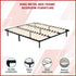 King Metal Bed Frame - Bedroom Furniture