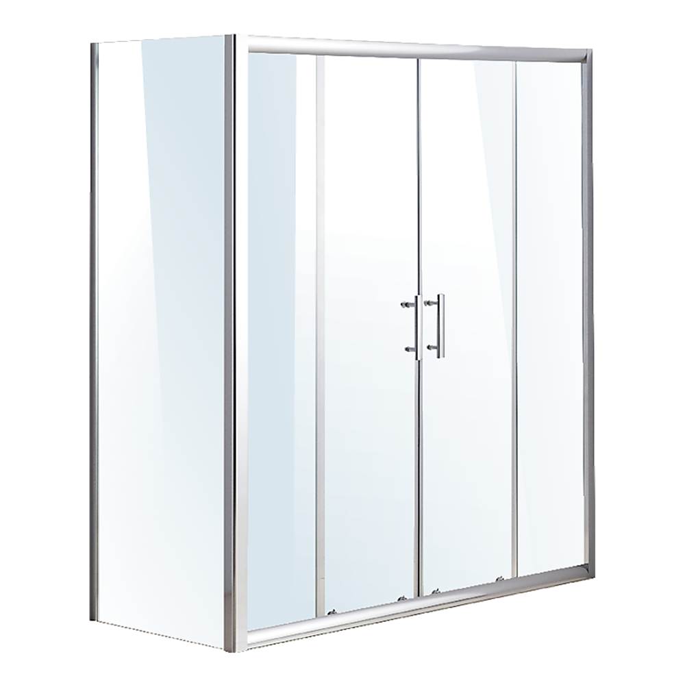 1700 X 700 Sliding Door Safety Glass Shower Screen