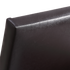 Single PU Leather Bed Frame Brown
