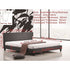 King Linen Fabric Bed Frame Grey