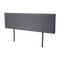 Linen Fabric King Bed Headboard Bedhead - Grey