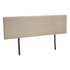 Linen Fabric King Bed Headboard Bedhead - Beige