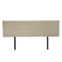 Linen Fabric King Bed Headboard Bedhead - Beige