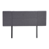 Linen Fabric Queen Bed Headboard Bedhead - Grey