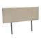 Linen Fabric Double Bed Headboard Bedhead - Beige