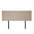 Linen Fabric Double Bed Headboard Bedhead - Beige