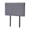 Linen Fabric Single Bed Headboard Bedhead - Grey