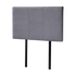 Linen Fabric Single Bed Headboard Bedhead - Grey