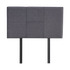 Linen Fabric Single Bed Headboard Bedhead - Grey