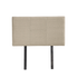 Linen Fabric Single Bed Headboard Bedhead - Beige