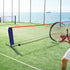 Portable Foldable 6m Tennis Net and Post Set with Steel Frame and Carry Bag