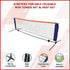 Portable Foldable 6m Tennis Net and Post Set with Steel Frame and Carry Bag