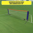 Portable Foldable 6m Tennis Net and Post Set with Steel Frame and Carry Bag