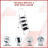 Foldable Non-Slip 4-Step Steel Ladder, 150kg Rated Per Step, Compact Fold