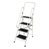 Foldable Non Slip 4 Step Steel Ladder