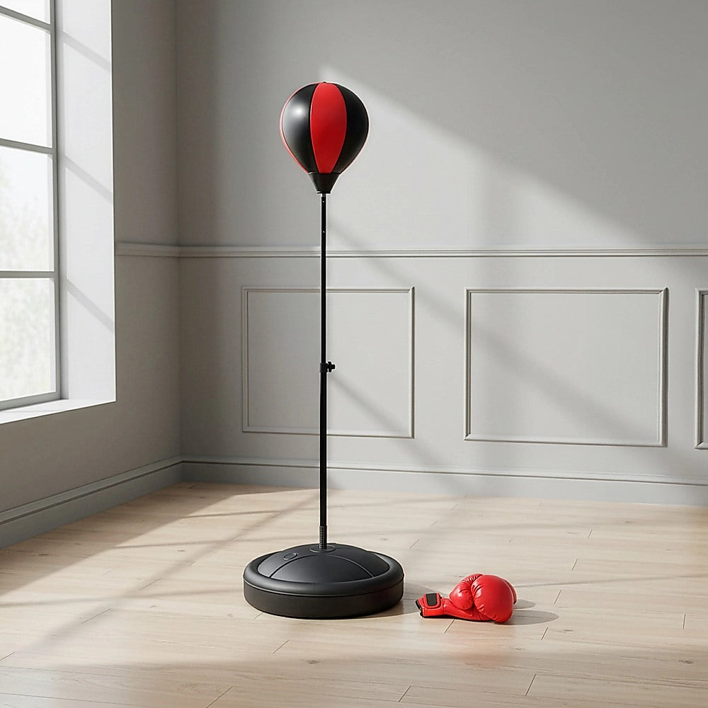 Kids Boxing Punching Bag Set – Children’s Training Gloves & Fitness Stand