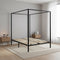4 Four Poster Double Bed Frame