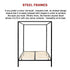 4 Four Poster Double Bed Frame