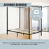 4 Four Poster Queen Bed Frame