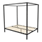 4 Four Poster Queen Bed Frame