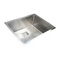 550x455mm Handmade 1.5mm Stainless Steel Undermount / Topmount Kitchen Sink with Square Waste