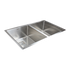 835x505mm Handmade 1.5mm Stainless Steel Undermount / Topmount Kitchen Sink with Square Waste