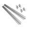 Sliding Gate Hardware Accessories Kit - 2m Track