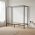4 Four Poster Single Bed Frame
