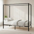 4 Four Poster Single Bed Frame