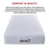 Contour Encased Coil Single Mattress – Hybrid Support with CertiPUR-US® Certified Foam Comfort Layers