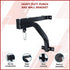 Heavy Duty Punching Bag Wall Bracket Steel Boxing Holder 100kg Black Gym