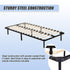 King Single Metal Bed Frame - Bedroom Furniture