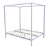 4 Four Poster Queen Bed Frame